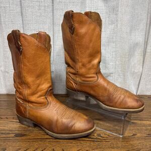 Georgia Boot G4742 Men’s 12” Wellington Work Boots Oak Harness Leather 10W